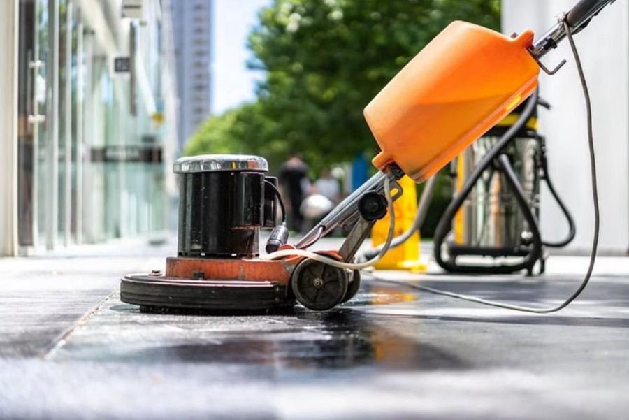Floor stripping and waxing in Massachusetts